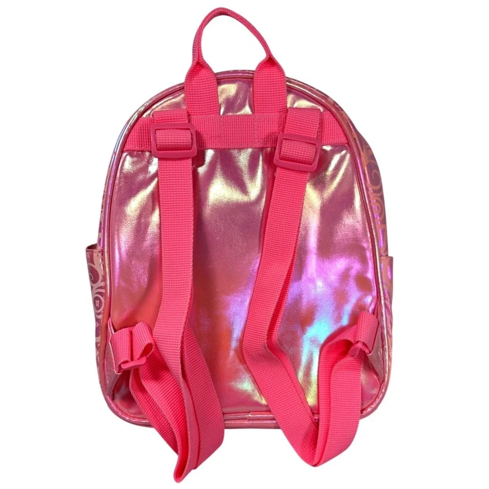 Wicked Glinda So Popular Mini Backpack Iridescent Pink Faux Leather Universal